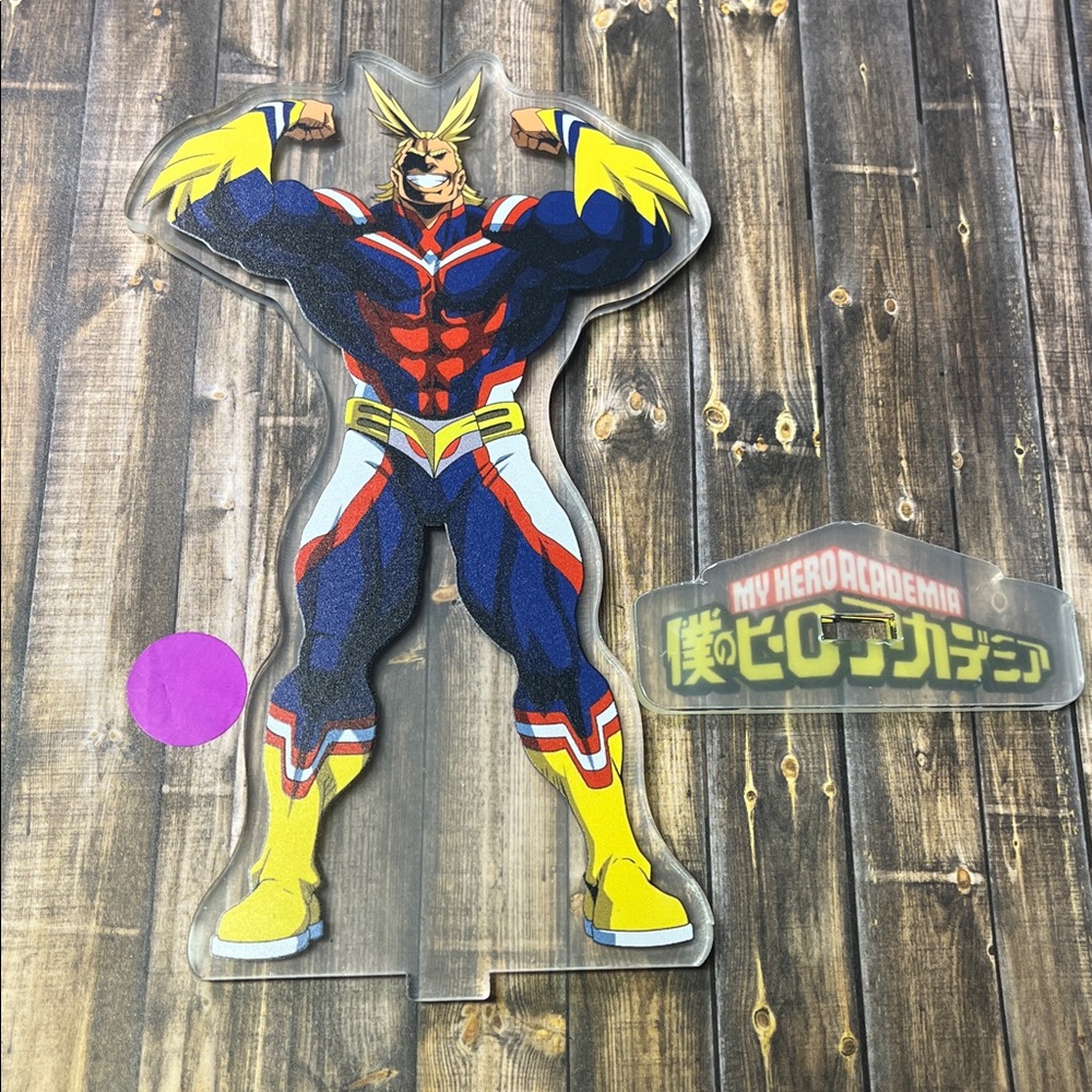 My Hero Academia All Might Acrylic Cutout Stand-Up Anime Desk 5.9inch